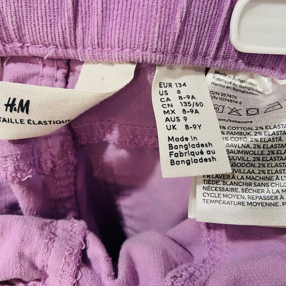 3 for $30 _ H&M girls bright purple Legging - Picture 5 of 10